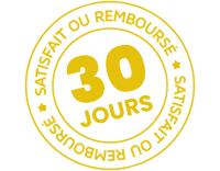 30 jours satisfait ou remboursé