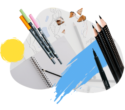 Kit de dessin débutant - Kit apprentissage dessin croquis